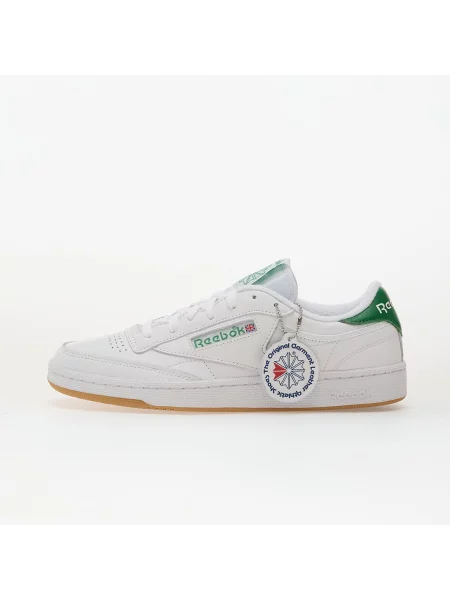 Sneakers Reebok Club C 85 Ftwr White/ Glen Green/ Rbk Rubber EUR alb