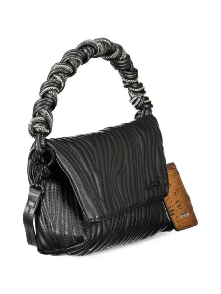 Matlasat geantă shopper Desigual negru