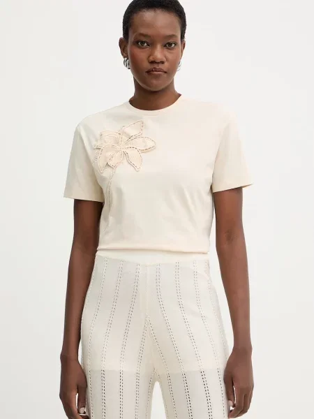 Twinset tricou din bej