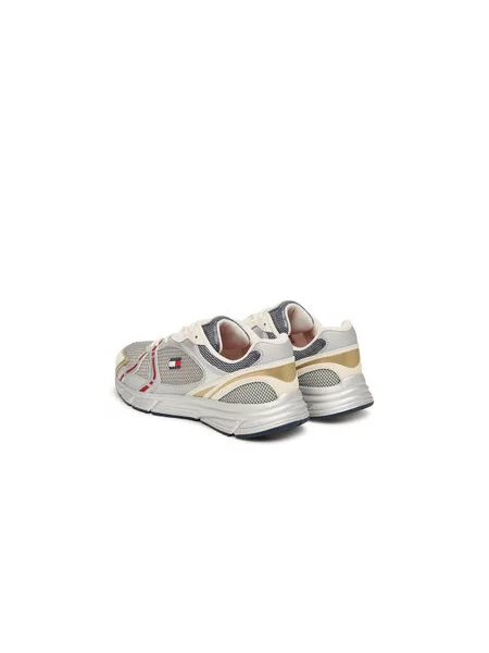 Tommy Jeans Sportcipők Tjw Modern Runner Metallic szürke