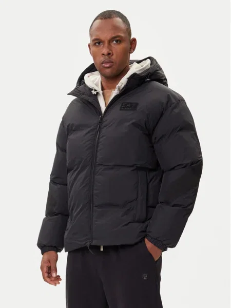 Emporio Armani Зимно яке черен