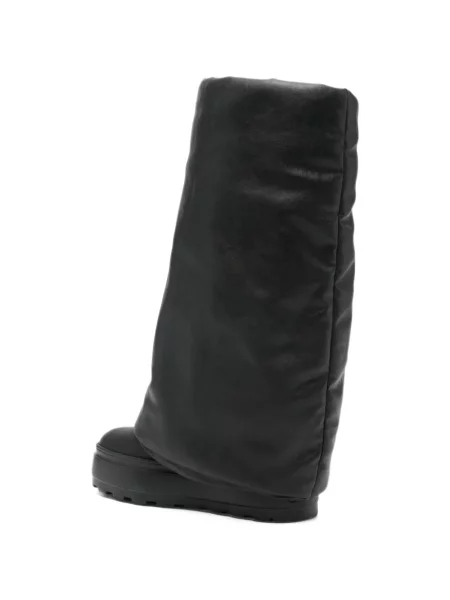 Botine Casadei cu platformă negru