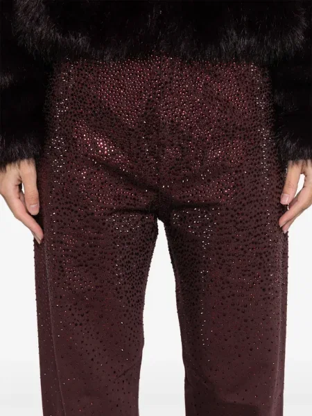 Blugi Golden Goose cu paiete violet