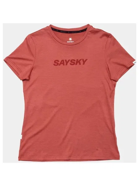 Koszulka z krótkim rękawem Saysky Logo Combat Pro XS czerwona