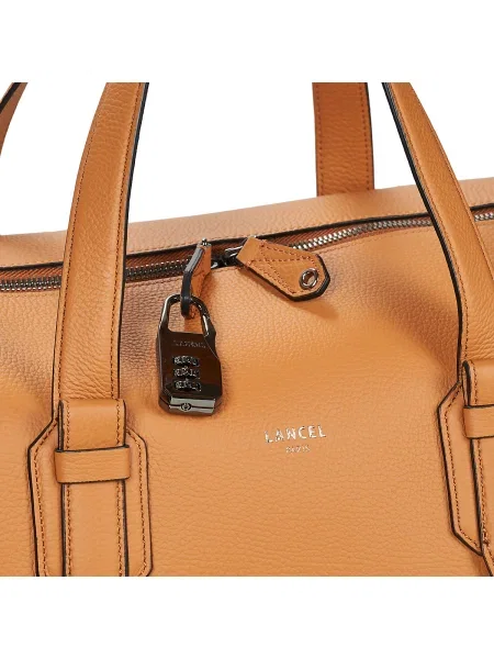 Lancel Kabelka Lancel Sac voyage Charlie Camel' hnedá