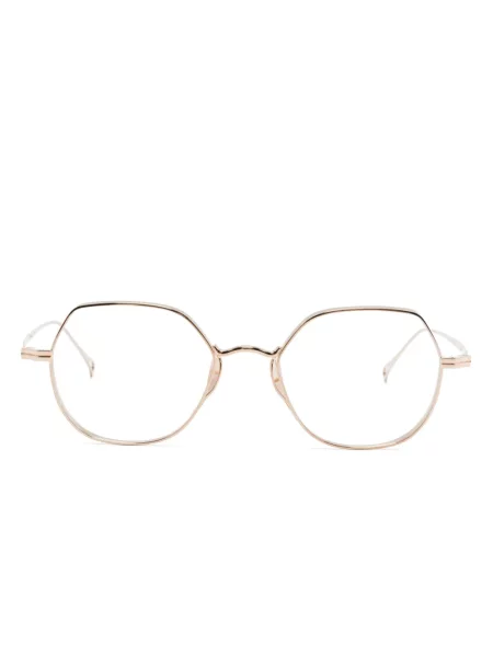 Ochelari de soare Kame Mannen cu imprimeu geometric auriu