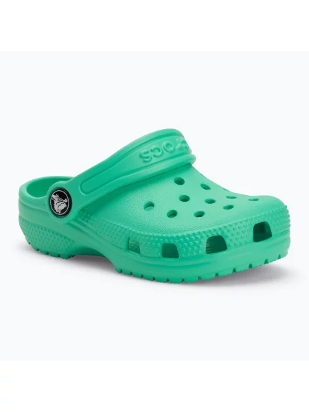 Crocs Classic Clog Toddler lagon джапанки зелено
