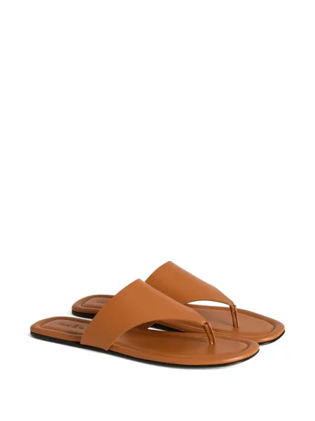 Chiloți tanga Kiton din piele maro