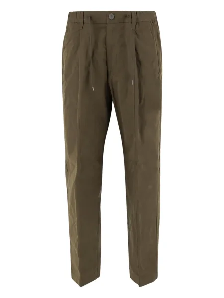 Pantaloni Herno plisate verde