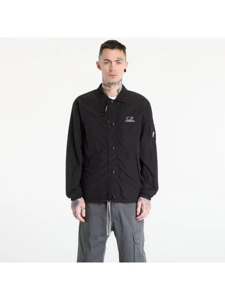 Jachetă C.P. Company Chrome-R Zipped Lens Overshirt Black L negru