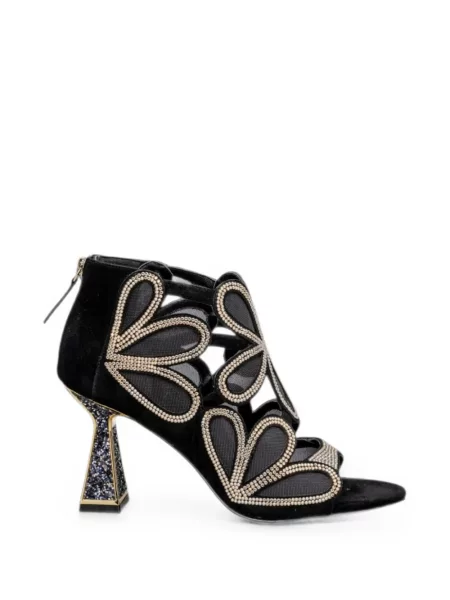 Sandale Kat Maconie cu model floral negru