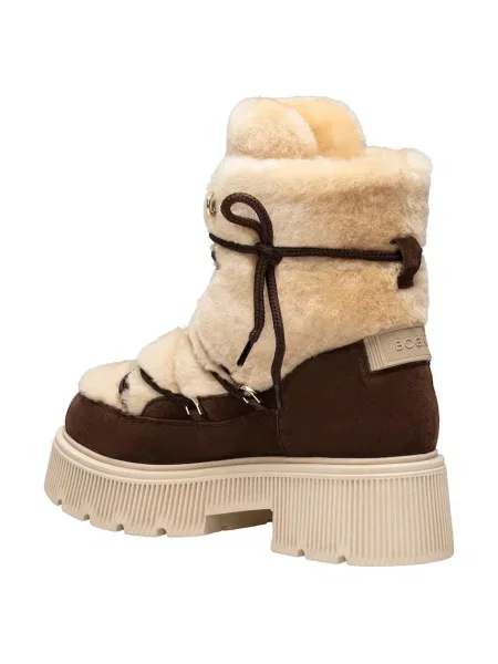 Кожаные сапоги Bogner коричневые