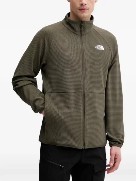 Pliabil hanorac cu fermoar The North Face verde