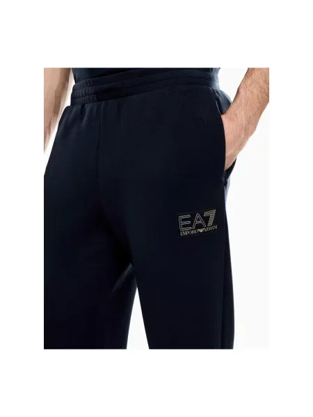 Pantaloni Emporio Armani Ea7 albastru