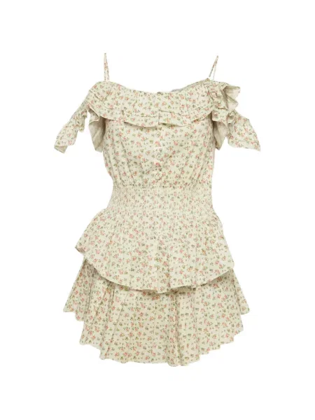 Rochie 424 cu model floral cu imagine