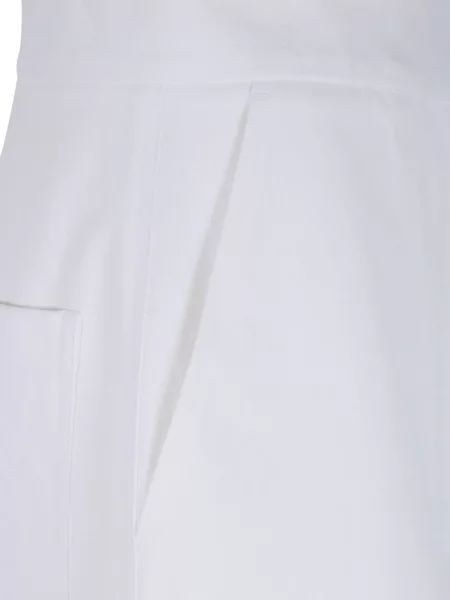 Pantaloni Studio Nicholson alb