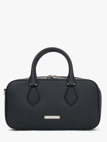 Кожаная сумка Cromia черная