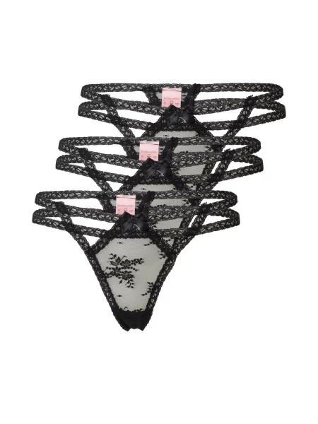 Hunkemöller Tanga Irina' negru