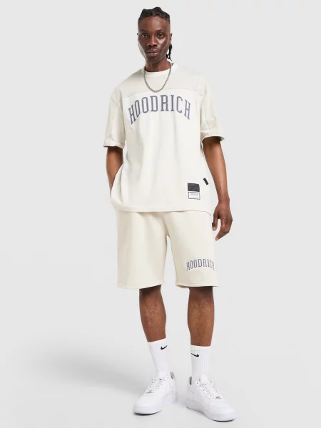 Hoodrich T-Shirt Varsity beżowa