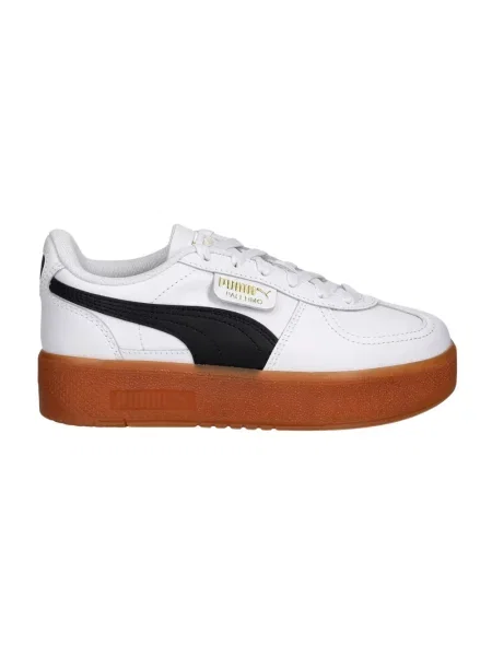 Puma sneakersy skórzane Palermo Elevata Lth Wns beżowe