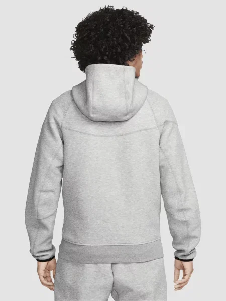 Флисовый свитер Nike серый