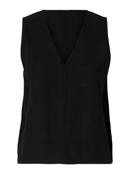 SELECTED FEMME Bluză SLFLINNA' negru