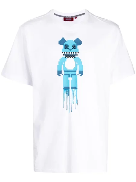 Tricou Mostly Heard Rarely Seen 8-bit cu imagine alb