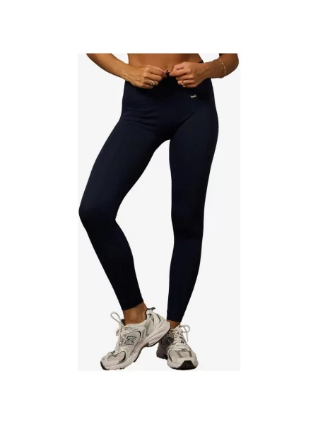 Legginsy długie Believe Athletics Flow granatowe XS-S niebieskie