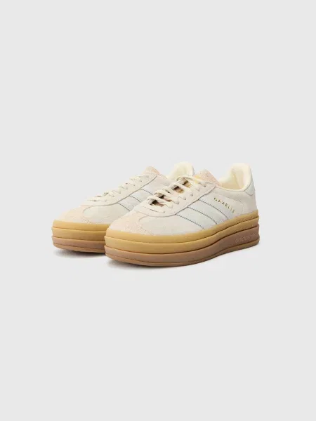ADIDAS ORIGINALS Sportbačiai be auliuko GAZELLE BOLD rusvai pilka balta