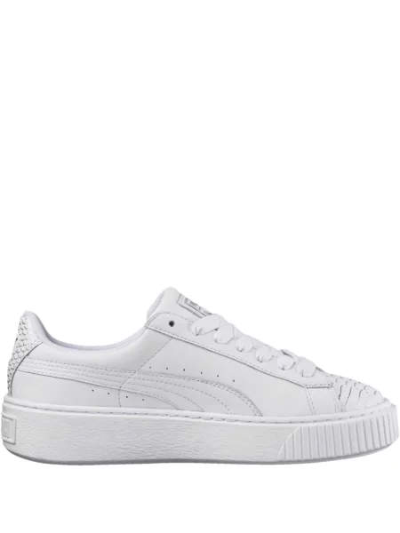 Sneakerși Puma Platform cu platformă alb