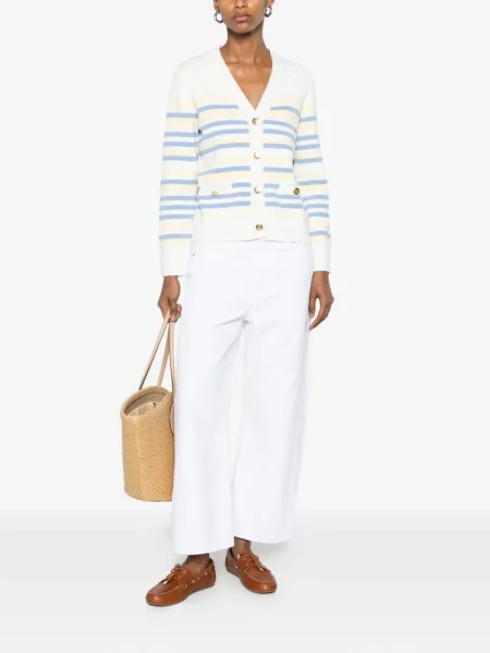Cardigan Gant alb
