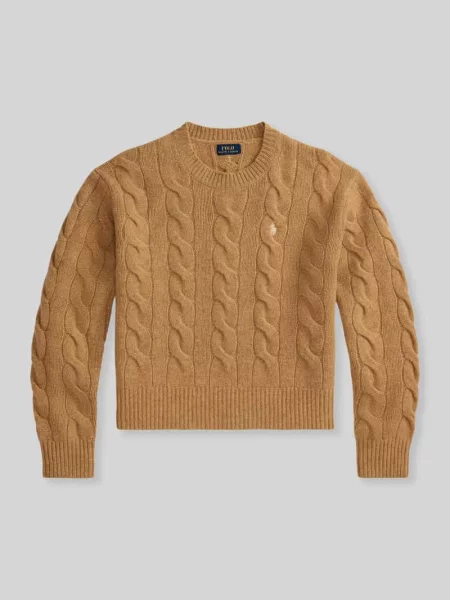 Sweter z dzianiny o kroju regular fit z mieszanki wełny i kaszmiru Polo Ralph Lauren