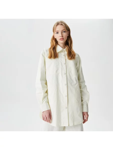 Lacoste куртка біла