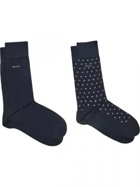 BOSS BLACK Șosete Mini iconic MC negru