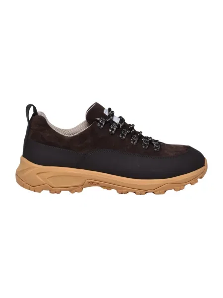 Sneakersy Eleventy zamszowe czarne