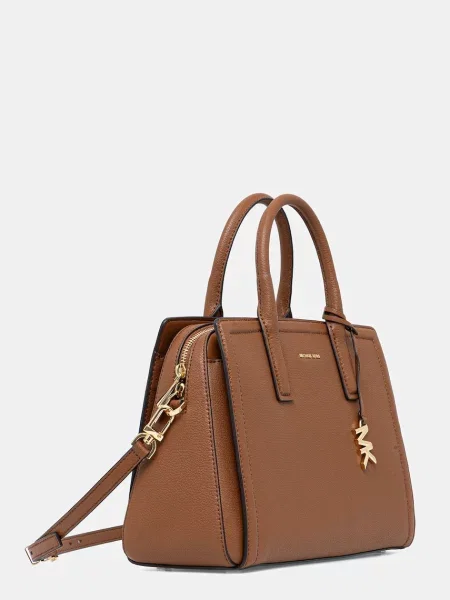 Torebka Michael Kors skórzana brązowa