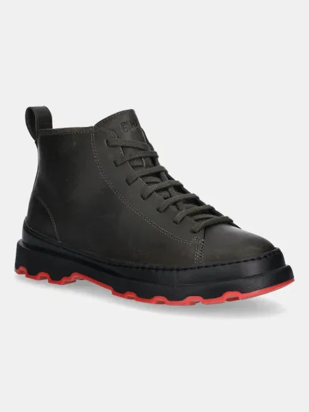 Cizme Camper din piele verde