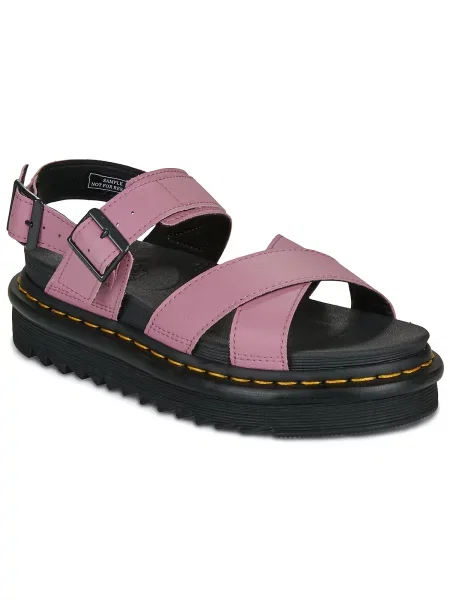 Sandály Dr. Martens růžové