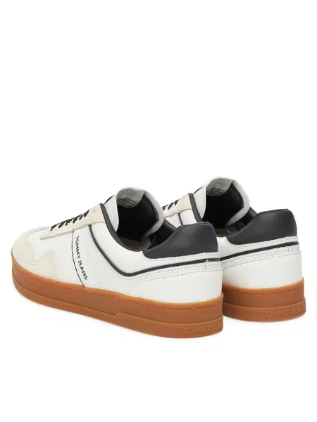 Αθλητικά Tommy Jeans The Greenwich Leather Εκρού