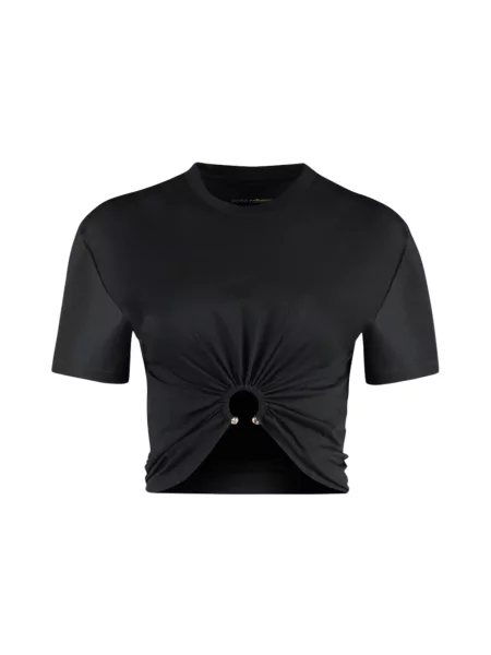 Koszulka Paco Rabanne klasyczna czarna