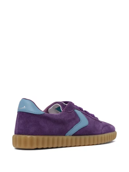 Sneakers Voile Blanche σουέντ μωβ