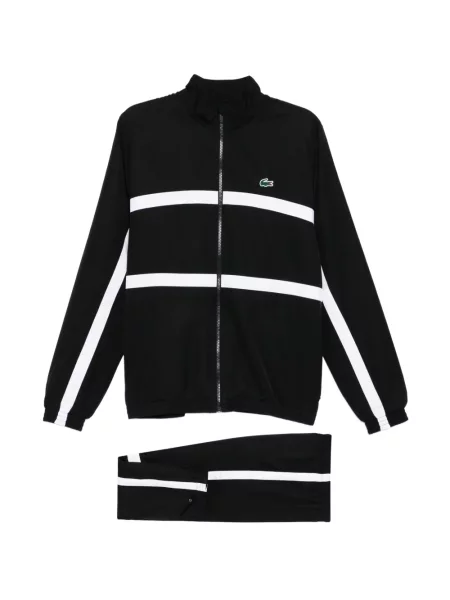 Trening Lacoste cu broderie negru