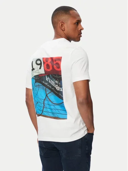 Tommy Hilfiger T-Shirt Nautical λευκό