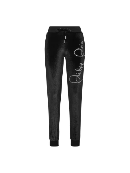 Spodnie dresowe Philipp Plein do biegania czarne