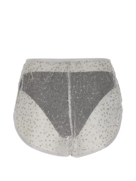 Класически шорти Adidas на райета с ресни кафяво