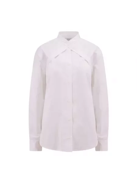 Koszula Off-white z długim rękawem na ramiączkach biała
