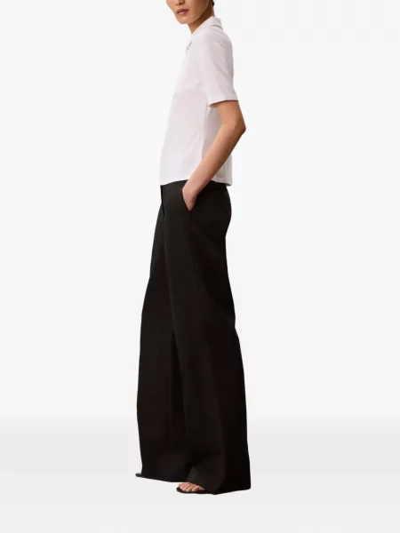 Tricou polo Calvin Klein alb