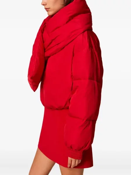 Geacă cu puf Twinset roșu