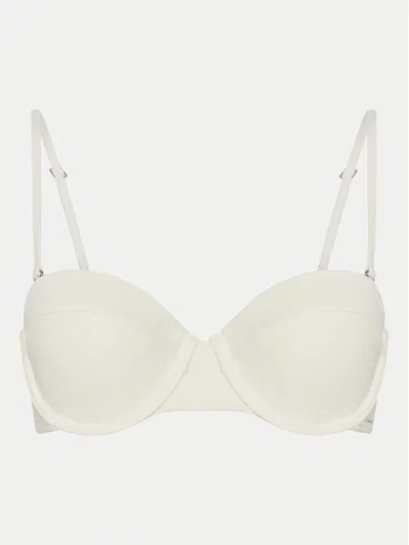 Gornji del bikini Tommy Hilfiger bela