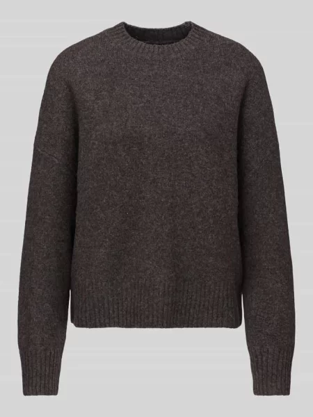 Sweter o kroju relaxed fit z dodatkiem wełny model ‘BOOM’ Vero Moda